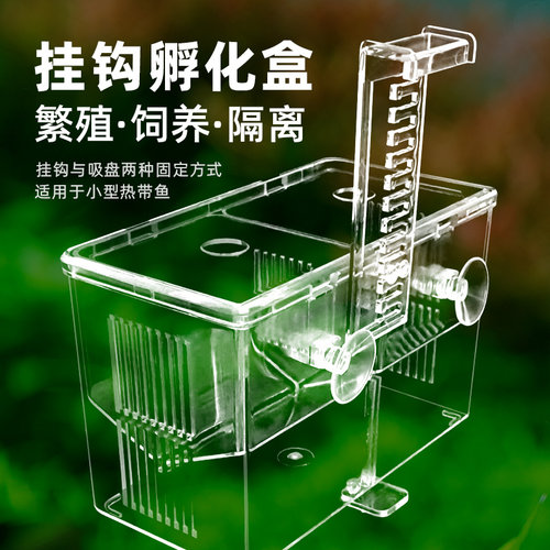 繁殖孵化盒鱼缸挂钩式