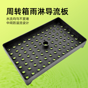 周转箱过滤盒分流板滴流孔导流板滴流板雨淋板分散水流均匀过滤