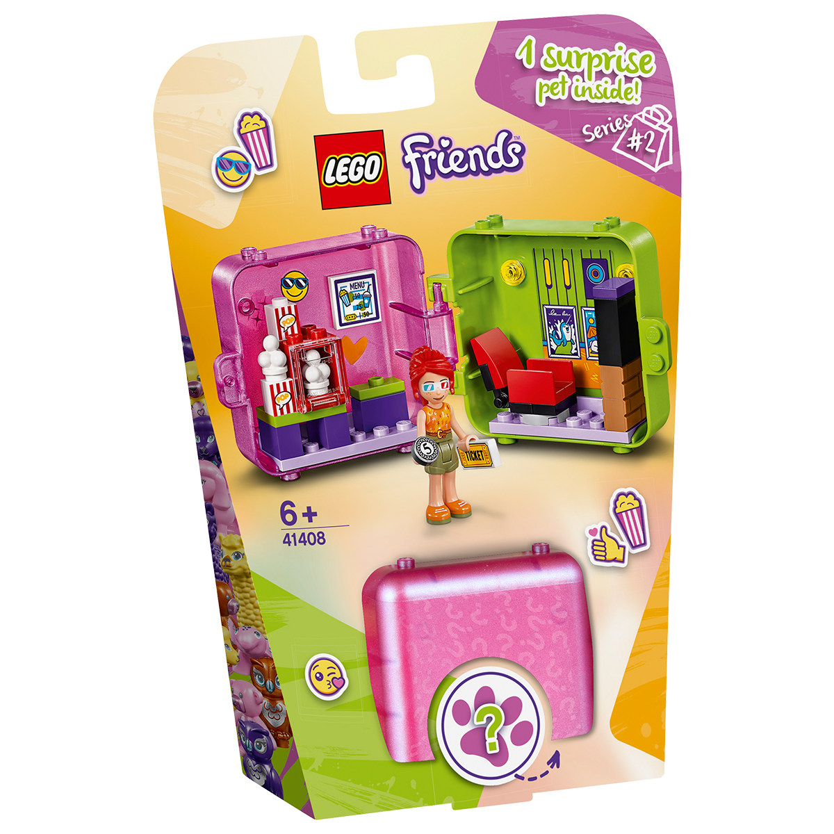 lego乐高好朋友系列41408 米娅的购物百趣游戏盒益智拼搭积木玩具