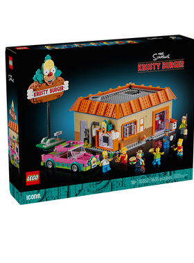 LEGO乐高10352辛普森一家:库斯提汉堡店拼装积木玩具模型