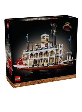 【重磅新品】LEGO乐高正品21356运河蒸汽船拼搭积木玩具模型礼物