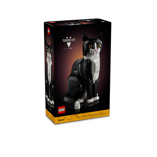 LEGO乐高21349燕尾服猫成人儿童益智拼装积木玩具生日礼物摆件
