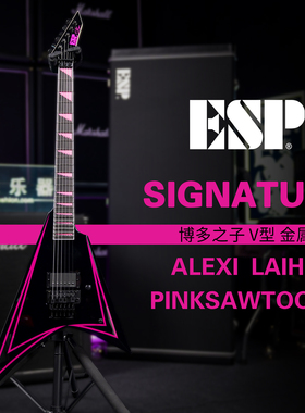 ESP SIGNATURE ALEXI LAIHO PINKSAWTOOTH 博多之子 V型 金属