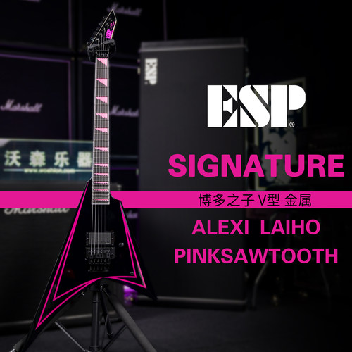 ESPSIGNATUREV型金属电吉他