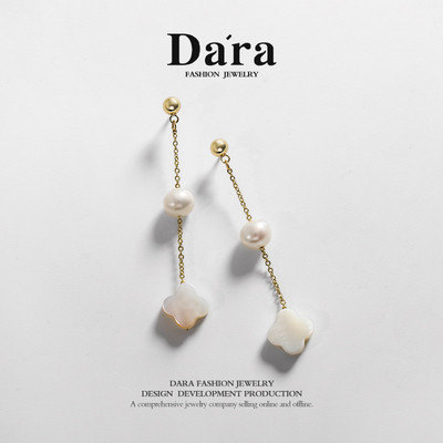 淡水珍珠满天星项链手链耳环三件