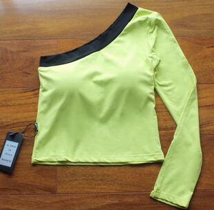 女士运动长袖背心上衣JennyQ健身跑步健美瑜珈跳操舞蹈速干广场