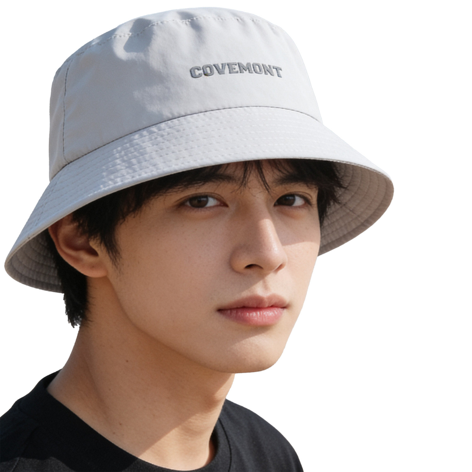 渔夫帽男女压胶防水户外