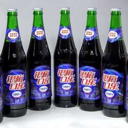 银梅可乐600ml*12瓶/6瓶汽水玻璃瓶草本精制解辣解腻国产口乐饮料