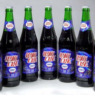 银梅可乐600ml*12瓶/6瓶汽水玻璃瓶草本精制解辣解腻国产口乐饮料