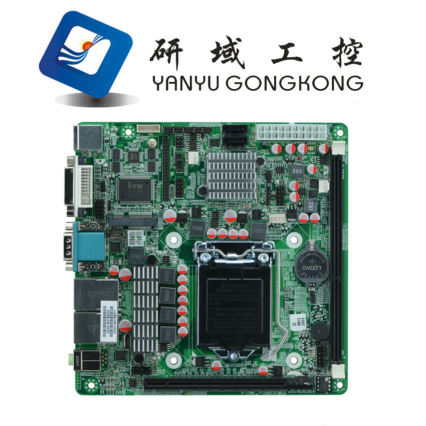 研域工控M61迷你itx主板6串口