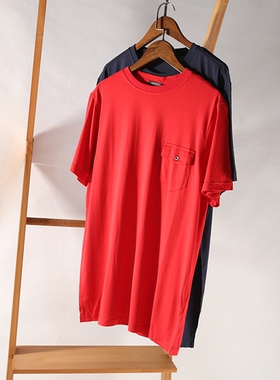 晓晓衣铺  外贸男装   圆领短袖T恤~A4655