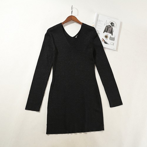 晓晓衣铺  外贸女装   孤品系列款针织连衣裙~Z1328
