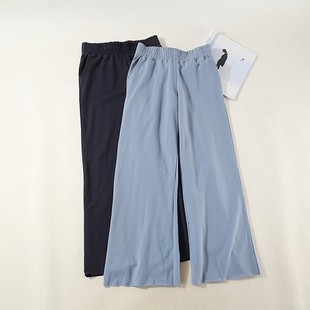 秋冬好穿植绒阔腿休闲裤 性价比逆天 A4795 神裤 晓晓外贸女装