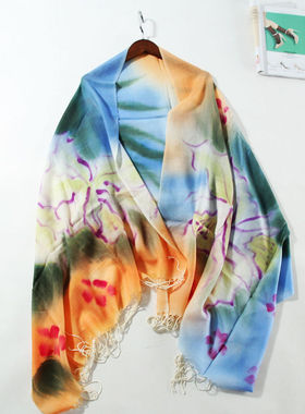 晓晓衣铺  外贸   孤品系列款羊毛围巾~~Z708