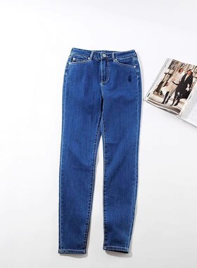 晓晓外贸女 捡漏白菜价 多季实穿高腰牛仔裤【微瑕超特价】~A1742