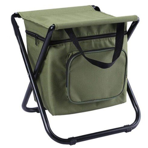 【清仓处理】户外折叠椅便携式多功能储物凳子野营钓鱼椅钓鱼凳