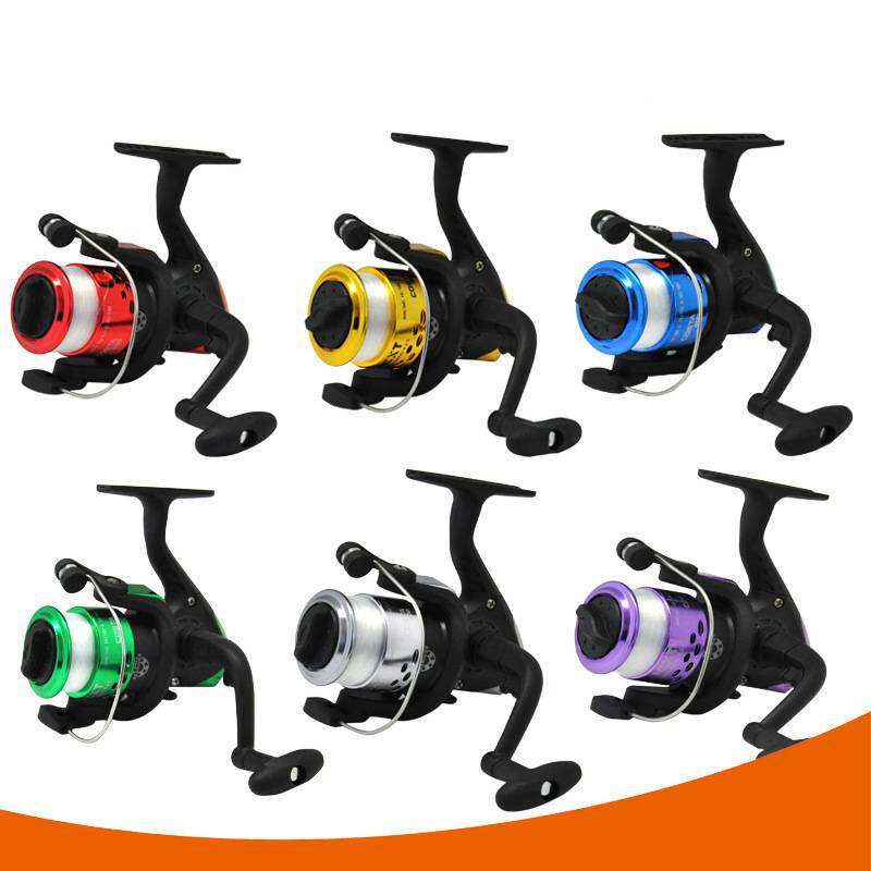 新款塑料纺车轮200型带80米鱼线