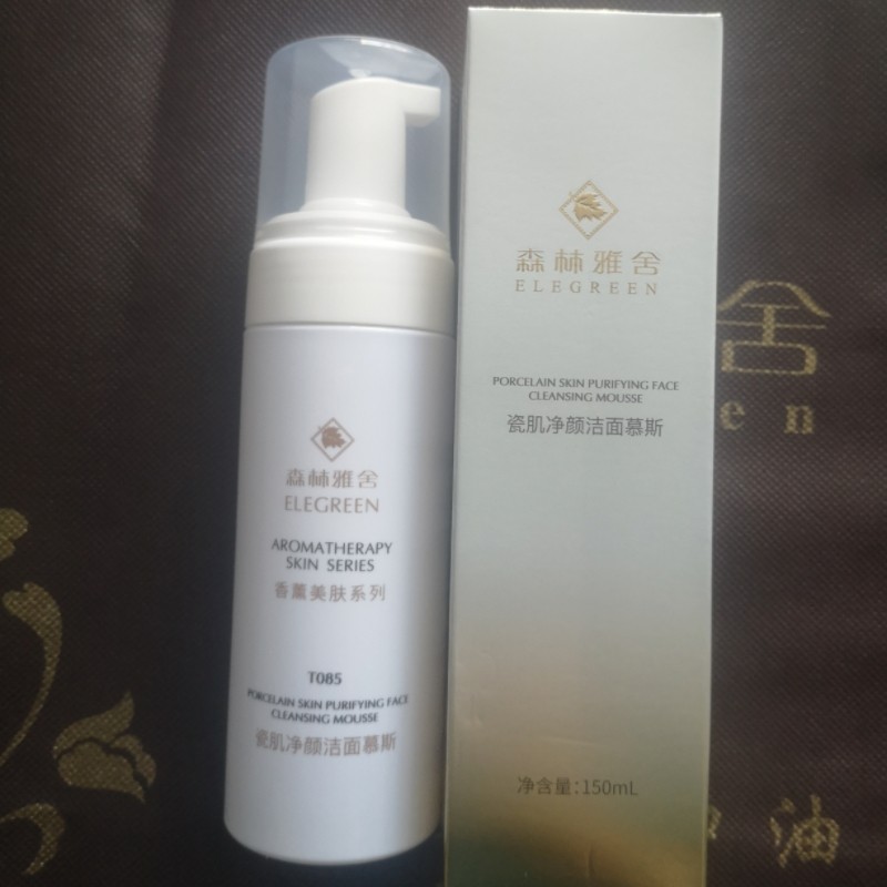 森林雅舍T085瓷肌净颜洁面慕洁面