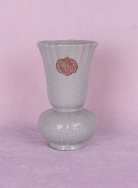 大宋清凉寺天青色玛瑙釉汝窑罗斯柴尔德火漆印花觚尊