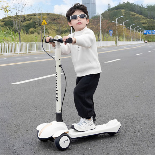 大童电动滑板车学生校园代步车青少年园区助力车户外旅游轻便小型