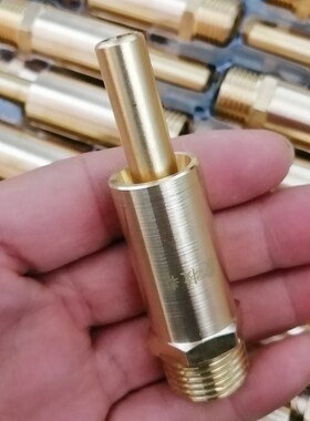 大流量猪水嘴猪用饮水器自动加厚防喷溅水全铜吸管式猪喝水饮水嘴