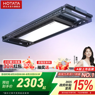 政府补贴 好太太电动晾衣架阳台遥控升降家用晾衣杆智能晒衣架