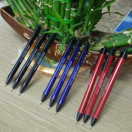 晨光A2中油笔0.7圆珠笔水感顺滑