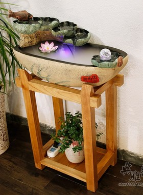 工艺景观中式风仿古喷泉假山流水