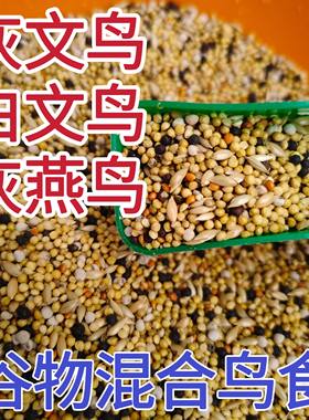 鹦鹉鸟灰文鸟十姐妹鸟食饲料