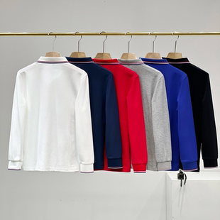 shirtLA六色彩条领长袖 striped polo 513916F POLO衫 Six color
