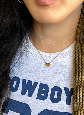 韩国可爱小象钛钢项链女锁骨链百搭小众设计不掉色吊坠毛衣链简约