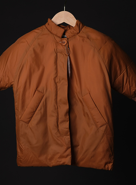 韩国进口冬季男女童柔软舒适透气中长款鸭绒羽绒服保暖棉服外套