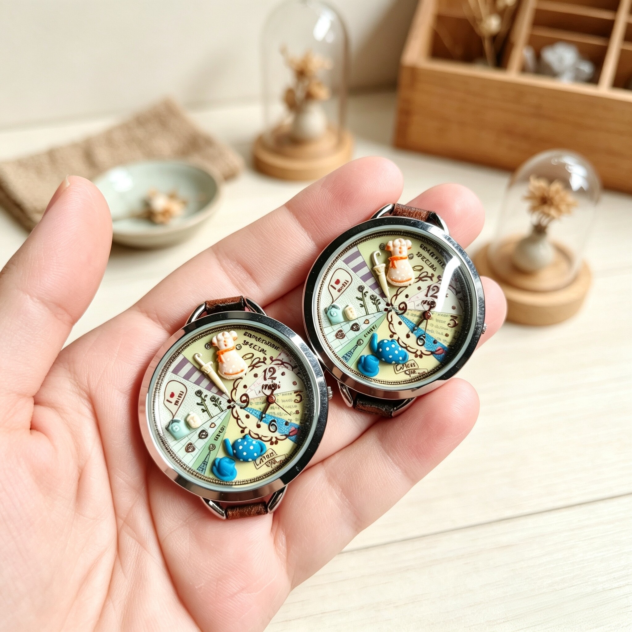 MINI正品清仓特价 韩国精美手作软陶手表表盘