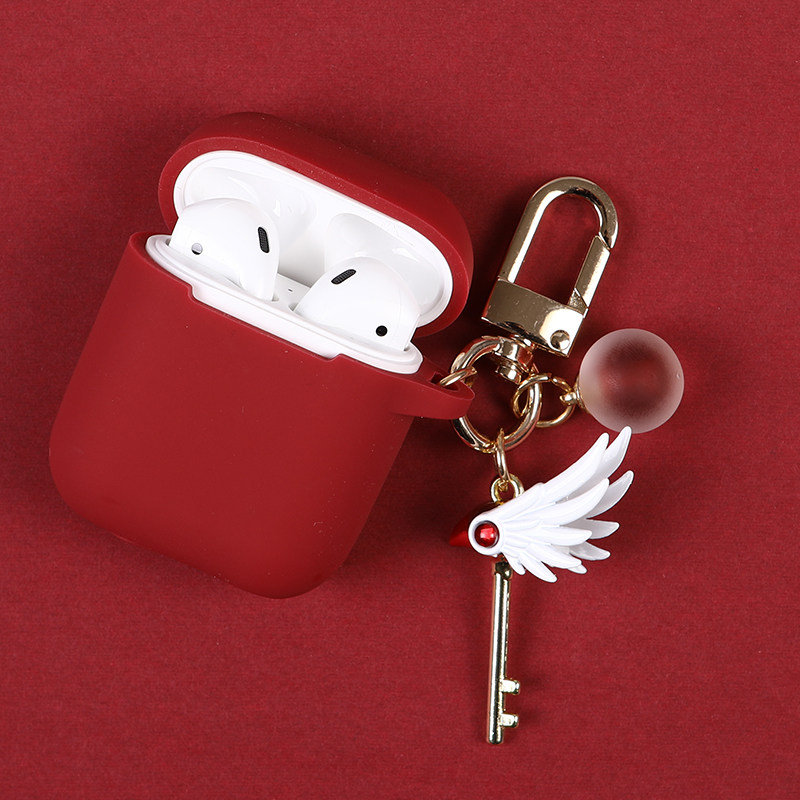 Magic Card girl Apple airpods smart cover lovely Apple wireless Bluetooth headset Two generations silica gel Boxin the 3C Digital Accessories,  MP3/MP4 Fitting , Headphone Accessories  category - from Buy2taobao.com to provide professional Taobao agent buy service