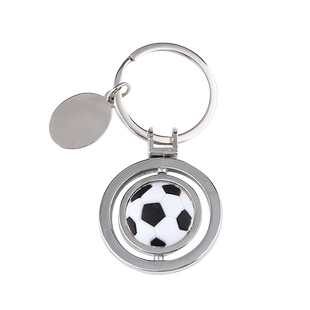 旋转足球球衣定制企业LOGO篮球协会足联纪念品钥匙扣球服定制照片