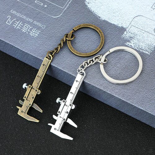 创意硬币小刀钥匙扣多功能迷你