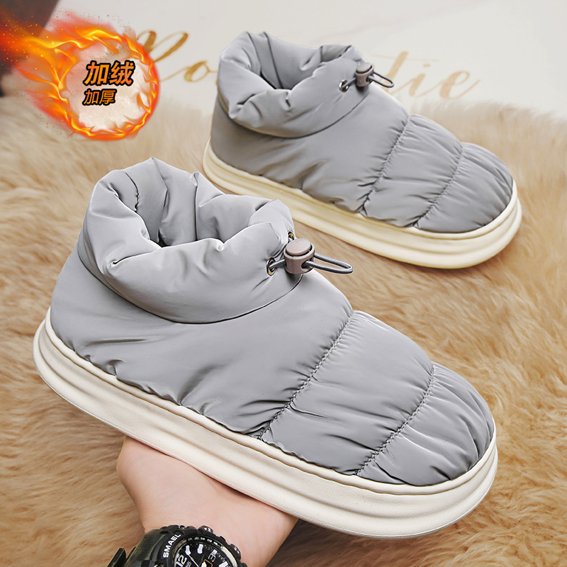 华强回力雪地靴加绒保暖东北棉鞋