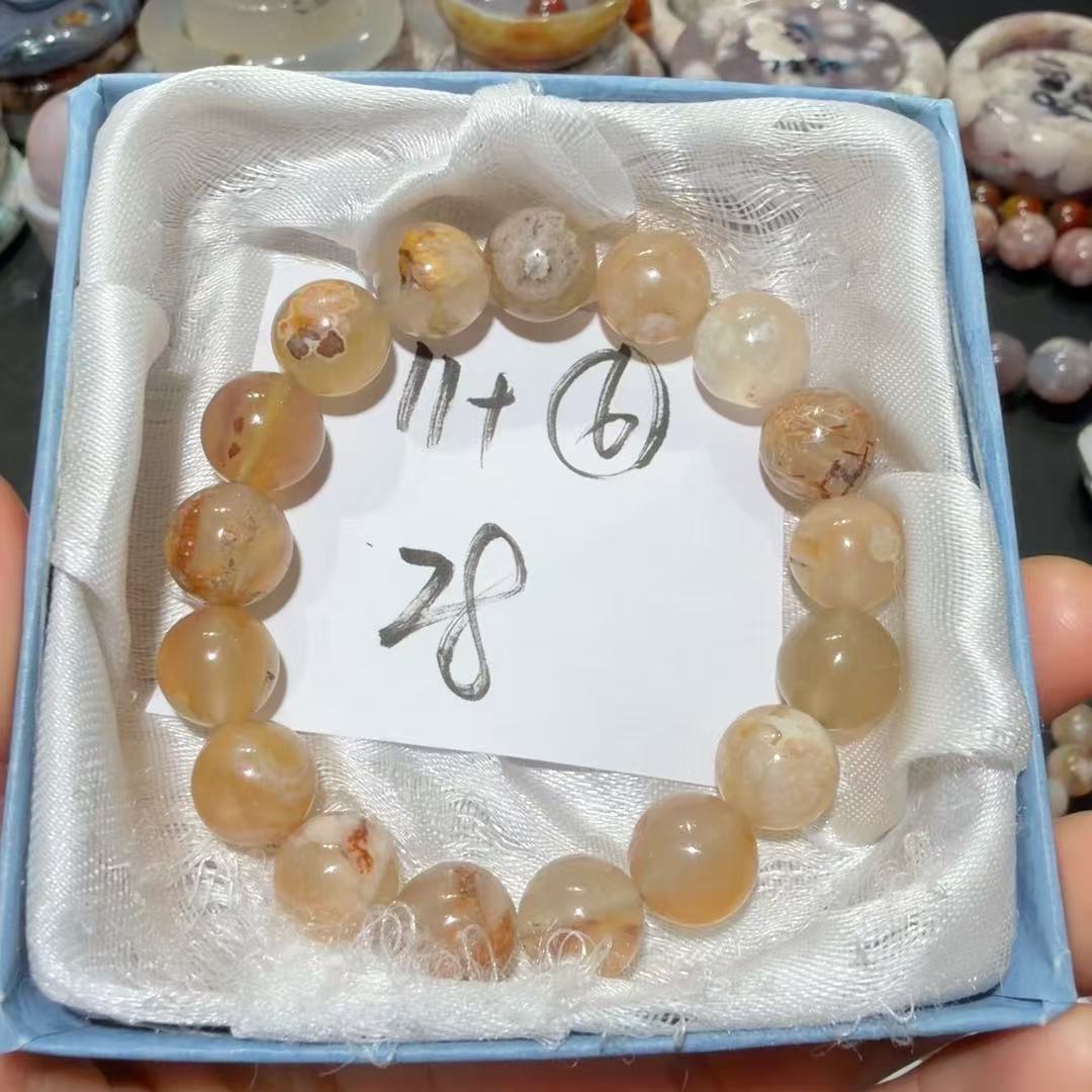 1112樱花玛瑙手串11