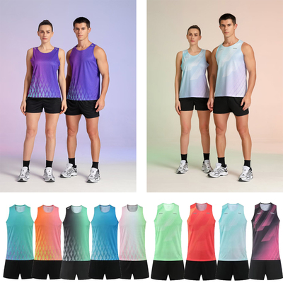 田径服马拉松背心体考训练服定制