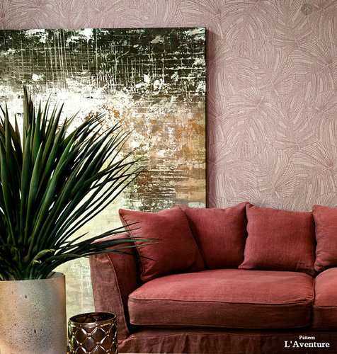 比利时进口背景墙壁纸