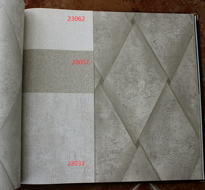 德国工业风客厅灰色墙纸