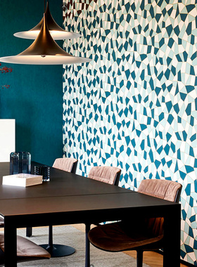 比利时ARTE墙纸现代简约5D足球几何背景墙壁纸 34580 34581 34582