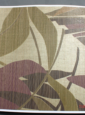 比利时进口墙纸草编叶子墙布71070 71071 71072 71074 71075 1076