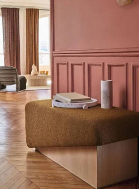 casamance法国进口面料Abruzzes现代简约纱线纹理布沙发家具靠垫