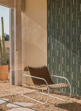 法国原装进口elitis壁纸Cybele现代轻奢亚麻纹理几何图案客厅背景