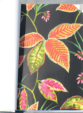 美国进口树叶花卧室背景墙壁纸 TP80800 TP80801 TP80802 TP80810