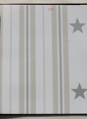 意大利进口儿童房蓝色绿条纹壁纸3231 3232 3233 3234 3236 3237