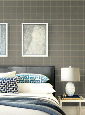 美国进口新古典苏格兰方格墙纸AN60702 AN60704 AN60705 AN60706