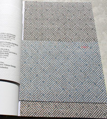 美国复古草编墙纸