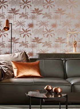 比利时进口无纺布丛林图案背景墙壁纸36500 36501 36502 36503 04